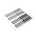 20 Pairs fluffy cross Makeup Tools dense slim cosmetic Adhesive fan eyelash kit artificial eyelashes Cosmetic bag eyes 3d volume lengthen g200 Assorted natural fake lashes