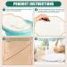 2/3Pcs Neck Waist Oil Pack Set Washable Reusable Essential Oil Wrap Mess-Free Oil Pack Wrap with Adjustable Elastic Strap Comfortable Oil Pack Leak-Proof Oil Pack for Neck Waist 1 pair of chest pads Khaki No. 3 Waist - Buy Online on GoSupps.com