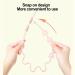 Buy Silicone Pacifier Chain - Cute Holders & Food-Safe Clips for Babies | Dental Aid 3 Months+ - Buy Online on GoSupps.com