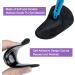 Gel Arch Support Pads - Plantar Fasciitis Shoe Inserts | 6 Pairs Adhesive High Arch Cushions for Foot Pain Relief - Unisex, One Size (Black) - Buy Online on GoSupps.com