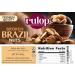 Rulop Broken Brazil Nuts 500g Raw Unsalted Brazil Nuts Vegan Premium Nuts Packed in a Resealable Pouch to Maintain Freshness - Buy Online on GoSupps.com