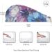 Exotic Anemone Flower Hair Towel 2 Pack | Super Absorbent Quick-Dry Hair Turbans for Women & Girls - Buy Online on GoSupps.com