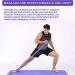 MJIYA Yoga Stretch Exercise Strap with 10 Flexible Loops - Purple - Buy Online on GoSupps.com
