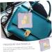 BESTonZON Napkin Storage Bag Organizer Inserts for Teen Girl Purse - Reusable Menstrual Lipstick Pouch - Assorted Colors - 2pcs - Buy Online on GoSupps.com