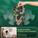 Leopard & Butterfly Heat Bottle with Lid | Rubber Hot Water Bag for Pain Relief Cramps & Therapy - Buy Online on GoSupps.com