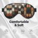 SSIMOO Cat Print Ultra-Soft Eye Mask - Light-Blocking Comfort for Restful Sleep - International Shipping Available - Buy Online on GoSupps.com