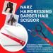 NARZ Professional Hairdressing Scissors 6 - Stainless Steel Hair Cutting Scissors for Barbers & Hairdressers | Men & Women | Red & Black Color - Buy Online on GoSupps.com
