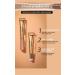 2-in-1 Cream Bronzer Highlighter Contour Wand with Cushion Applicator - Natural and Lightweight Makeup Stick for Face Contouring and Blush (5 Highlight Shades) - Buy Online on GoSupps.com