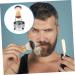 Minkissy Men's Shaving Brush Set Razor Stand Face Brush & Mustache Kit for Precision Shaving - Buy Online on GoSupps.com
