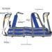 Patient Walking Sling Toileting Sling Patient Lifter Heavy Duty Transfer Belt Universal Handicap Lift Commode Sling with Four Point Support Tranfer Sling - Buy Online on GoSupps.com