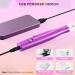 Zoccee 11-in-1 Electric Nail Cutter with Filing Light 22000 RPM Manicure Set for Gel & Acrylic Nails (No Battery Purple) - Buy Online on GoSupps.com
