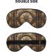 Soft Sleep Mask with Compass Card Breathable Eye Patch Perfect for Travel and Relaxation - Buy Online on GoSupps.com