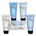H2O Therapy Hotel Soaps and Toiletries Bulk Set | 1-Shoppe All-In-Kit Amenities for Hotels & Airbnb | .85oz Hotel Shampoo & Conditioner  Body Wash  Body Lotion & 1 oz Bar Soap Travel Size | 75 Pieces