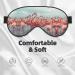 Red Flamingos Beach Sleeping Mask Unisex Soft Comfortable Light Blocking Eye Mask - Buy Online on GoSupps.com