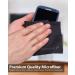 15 Pack Microfiber Cleaning Cloths - Fosmon 6x7 inch for Eyeglasses, LCD Screens, Cameras, Laptops, Smartphones, Tablets & More - Buy Online on GoSupps.com