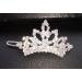 Pet Show Dog Tiara Crown Hair Clip for Small Dogs - Crystal Rhinestone Girls Puppies Barrette Grooming Accessory - Buy Online on GoSupps.com