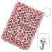 Cast Iron Cleaner,Stainless Steel Cleaner Chain Iron Scrubber with Silicone Insert,Chainmail Scrubber for Cast Iron Pans Cookware Skillet Dishwasher,Kitchen Tools Gadught (Cleaner Red)