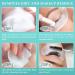 Eyelash Extension Cleanser 60ml with Eyelash Brush - Foaming Cleanser for Natural Lashes - Paraben and Sulfate Free Lash Shampoo - Safe Makeup and Mascara Remover - Salon and Home Use - 2.02 Fl Oz - Buy Online on GoSupps.com