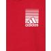 adidas Boys' 3-Stripes Long Sleeve Cotton T-Shirt - Large Vivid Red - Buy Online on GoSupps.com