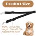 Double Dog Lead Double Ended Lead For Dogs Adjustable Double Lead For 2 Dogs 360 Rotation Dog Leash Coupler Double Dog Lead For Walking 2 Dogs No Tangle(Black) - Buy Online on GoSupps.com