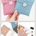 5 Pack Polka Dot Sanitary Napkins Bag - Portable Travel Storage Pouch for Women and Girls (5 Colors) - Buy Online on GoSupps.com