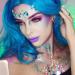 iMethod Mermaid Face Jewels - Stick On Rave Accessories for Festivals & Costumes (6 Pcs) - Buy Online on GoSupps.com
