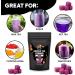 Bubble Tea Powder Kit | Taro Flavor | 1LB (454g) | 18 Servings | Instant Boba Drink Mix for Smoothies and Tapioca Pearl Milk Tea - Buy Online on GoSupps.com