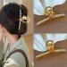 Hair Claw Metal Pearl Claw Hair Jaw Clips Barrettes Back of the head flower love shark clip for Women Girls Half Bun Hairpins for Thick Hair 4 pcs - Buy Online on GoSupps.com