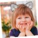 TOYANDONA 4 Pairs Girl Headdress Hair Clips Hair Decoration Cat Ears Hairpin Animal Ear Hair Barrette Sequin Cat Hair Barrette Cat Ears Hair Barrette Tiara Girl Child Cloth Sequins - Buy Online on GoSupps.com