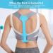 Posture Corrector for Men & Women | Adjustable Back Support for Pain Relief | Breathable Full Back Corrector (Small - Buy Online on GoSupps.com