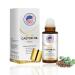 Happy U.S Organic Castor Oil Roll On For Face and Body Cold Pressed 100% Pure Hexane Free Castor Oil Unrefined - Stimulate Hair Growth Moisturize Skin Wrinkles Dark Circles Beauty Rollerball