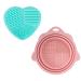 Girl Foldable Makeup Brush Powder Puff Cleansing Pad