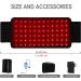 Red Light Lamp Belt Near Infrared Light Lamp Belt with 216 Pcs Dual Chips with Cord - Buy Online on GoSupps.com