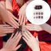 dijiusidy False Nail Fashionable Various Shapes Fingernail Full Coverage Strong Viscosity Adjustable Paster for Manicure Art 6 F741 6 1 count (Pack of 1) - Buy Online on GoSupps.com