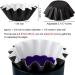 Boao Reusable Wax Melt Warmer Liner - Fragrant Wax Compartment for Electric Candle Warmers (25 Pack Black) - International Shipping Available - Buy Online on GoSupps.com
