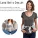 Long Hot Water Bottle with Plush Cover - 2L Leak-Proof Heat Therapy for Neck Waist & Belly - Portable & Comfortable - Buy Online on GoSupps.com
