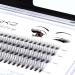 Lankiz 20D C Curl Single Eyelashes 8-14mm | 80 PCs Cluster Lashes for DIY Extensions | High-Quality Fake Lashes at Home - Buy Online on GoSupps.com