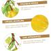 Abaodam 2 Strings Simulation Fruit Hanging String Household Decor Fake Fruit Decor Educational Playthings As Shown 55X7.5X7.5CM - Buy Online on GoSupps.com