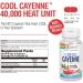 SOLARAY Cool Cayenne Pepper 40,000 HU & Butchers Broom Circulation Support | 90 VegCaps - Buy Online on GoSupps.com