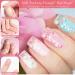 Shop NAGESTIPS Transparent Fake Nails - 420 Pcs Short Square Nail Tips Set | Full Cover | 12 Sizes for Professional Quality Manicures - Buy Online on GoSupps.com