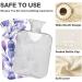 Leaves Flowers 2L Hot Water Bottle with Cover - Large Hot Water Bag for Pain Relief for Bed Hands & Feet - International Shipping Available - Buy Online on GoSupps.com