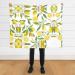 HAHAFU Fresh Tropical Lemons Throw Blanket | Warm Absorbent Picnic Blanket for Bed & Couch - Perfect for All Seasons - Buy Online on GoSupps.com