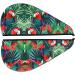 Tropical Flower Parrot Coral Velvet Dry Hair Cap Ideal for Home Travel Pool Parties & Beaches | Shop Now - Buy Online on GoSupps.com