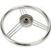Amarine-made 13.5 9 Spoke Stainless Boat Steering Wheel - 10 Degree | 9500S380 - Buy Online on GoSupps.com