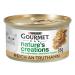 Gourmet Nature's Creation wet cat food in natural jelly turkey pack of 12 (12 x 85g)