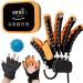 Rehabilitation Robot Gloves Hemiplegia Finger Rehabilitation Trainer Finger Orthosis for Arthritis Stroke Hemiplegia Patient(Size:L Color:Left Hand) Large Left hand