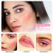 PASNOWFU 3-in-1 Liquid Blush - Lightweight Cream Blush for Cheeks & Lips | Long-Lasting Natural Blusher in Foggy Pink - Buy Online on GoSupps.com