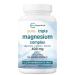 Micro Ingredients Pure Magnesium Complex 300 Capsules | Triple Magnesium Glycinate Malate Taurate with Vitamin C | 100% Chelated | Supports Muscles Nerves & Energy | Only Active Ingredients