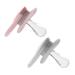 Dr. Brown's Advantage Symmetrical Pacifier 2-Pack with Air Flow, Pacifier Clip - Pink Stars - Buy Online on GoSupps.com