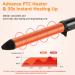 LXMTOU 25mm Ceramic Curling Wand - Professional 1 Inch Curling Iron for Short to Long Hair, Clampless Design, Adjustable Temperature, Dual Voltage - Buy Online on GoSupps.com
